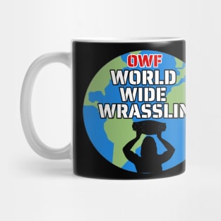 OWF World Wide Wrasslin Logo Mug